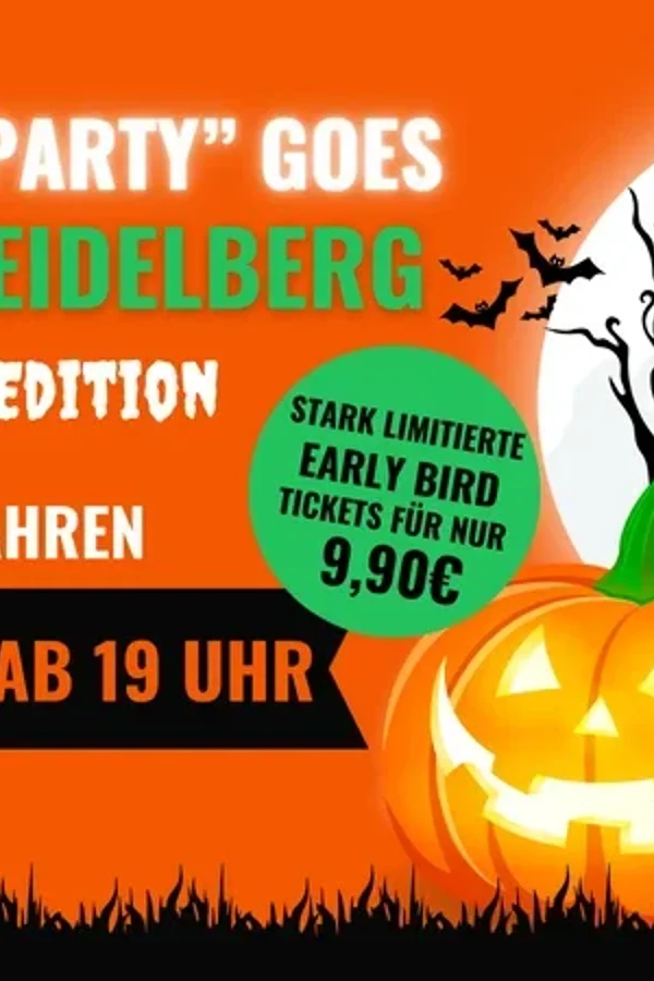 Event image: Oberstufenparty ab 16 Halloween Edition | Do., 29.10. ab 19 Uhr in Heidelberg!