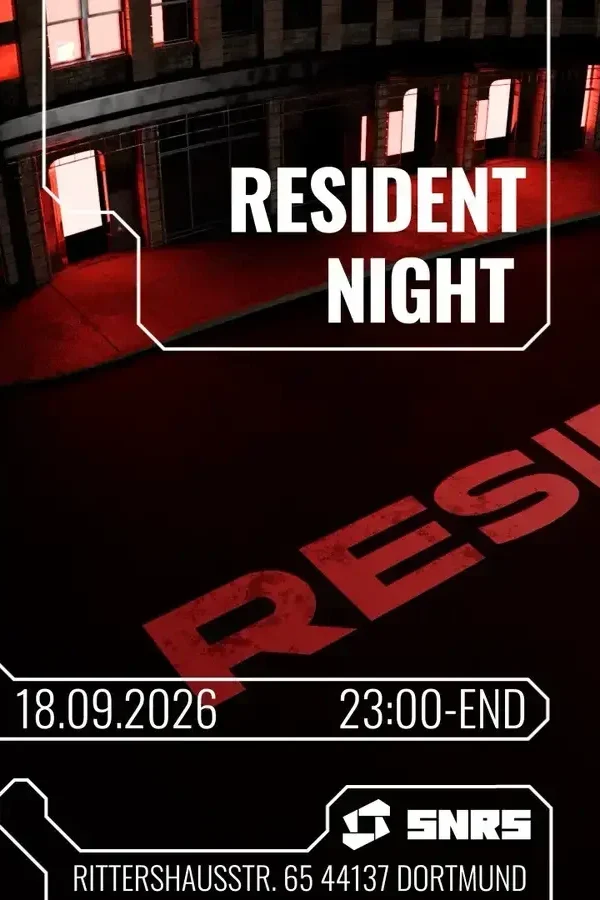Event: SNRS RESIDENT NIGHT Event image: SNRS RESIDENT NIGHT