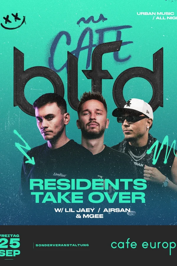 Event image: BLFD – RESIDENTS TAKE OVER