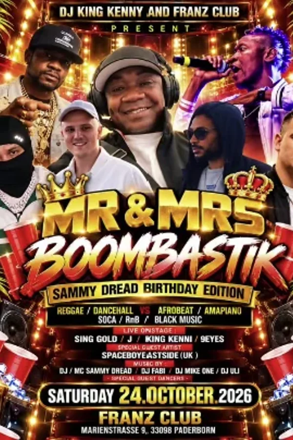 Event image: MR & MRS BOOMBASTIK