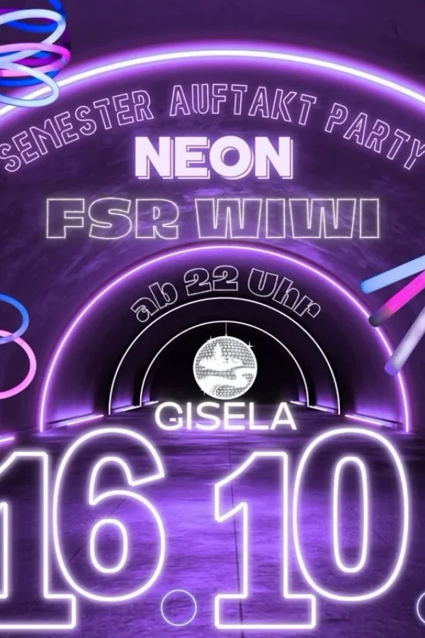 Event-Bild: Semester Auftakt Party NEON