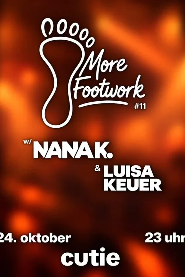 Event: More Footwork Event image: More Footwork