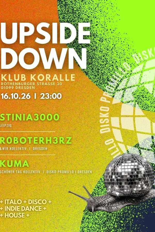 Event image: Upside Down