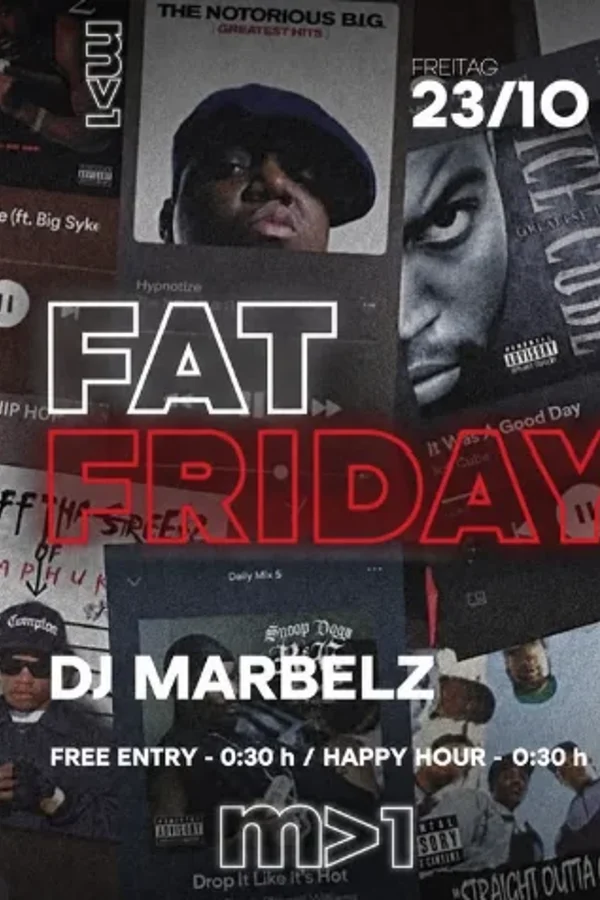 Event-Bild: FAT FRIDAY – HIP HOP CLASSICS