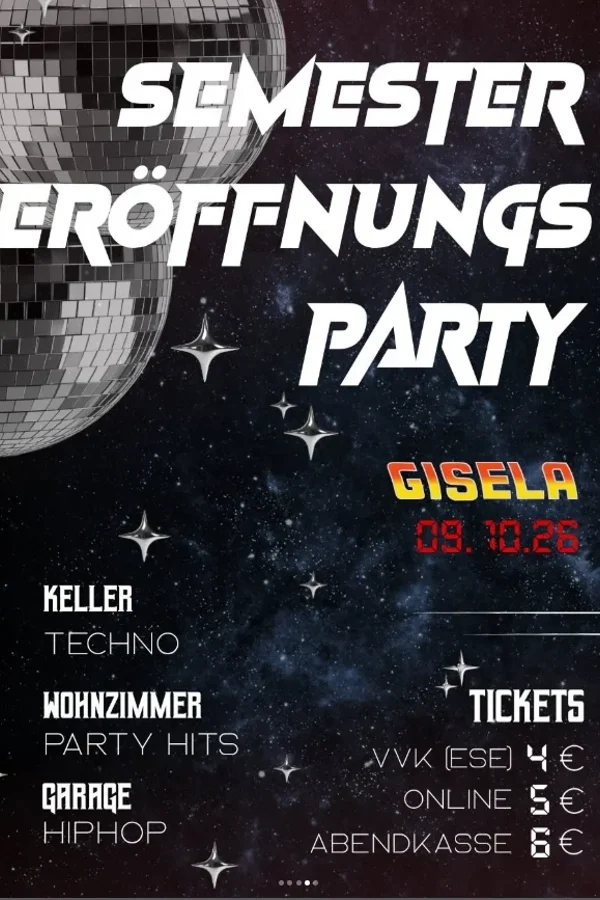 Event-Bild: SemesterEröffnungsParty