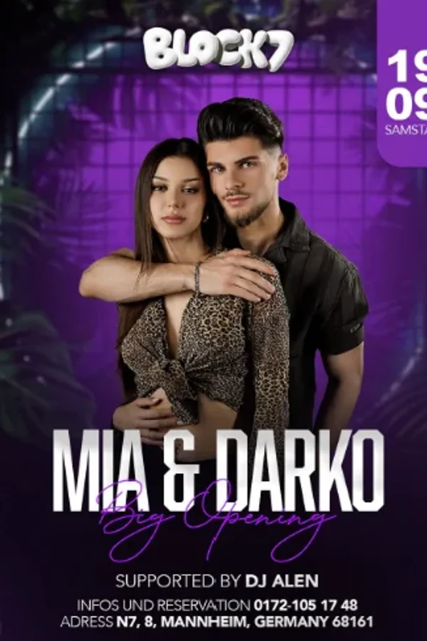 Event-Bild: MIA Smiljanic & DARKO Georgievski