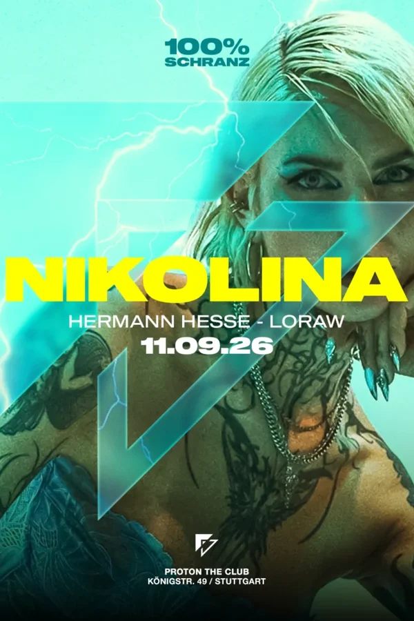 Event image: 100% SCHRANZ w/ NIKOLINA