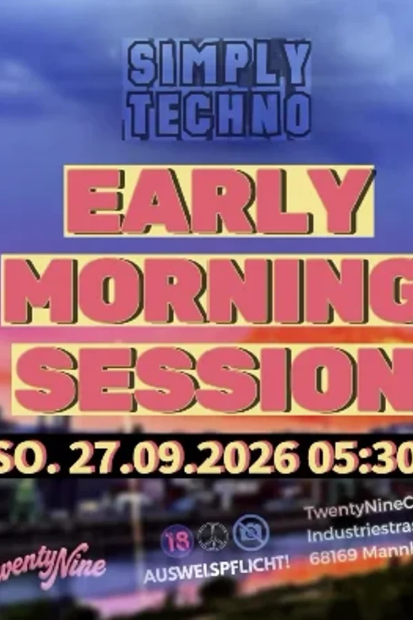 Event: early morning session Event-Bild: early morning session