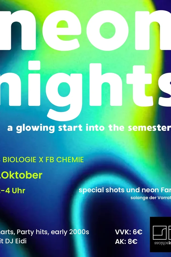 Event: NEON NIGHTS ERSTI PARTY Event-Bild: NEON NIGHTS ERSTI PARTY