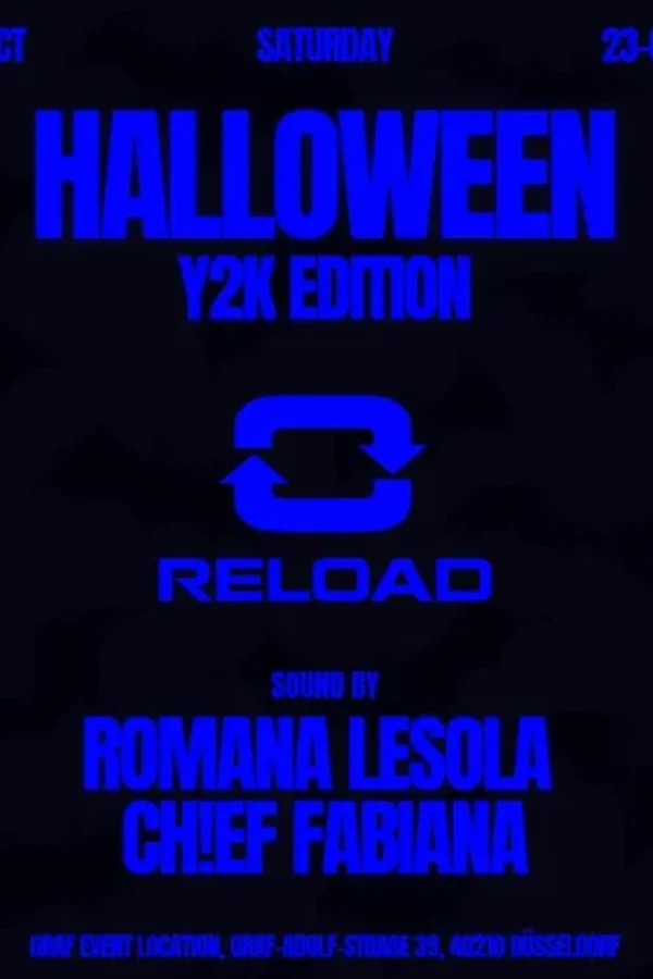 Event-Bild: RELOAD HALLOWEEN Y2K EDITION