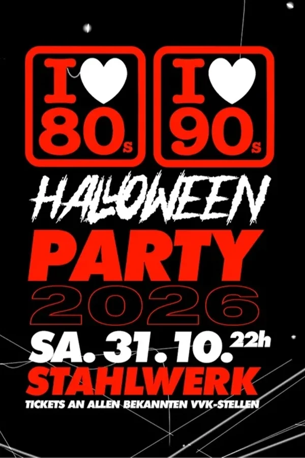Event image: I love 80s I love 90s - Halloween Party