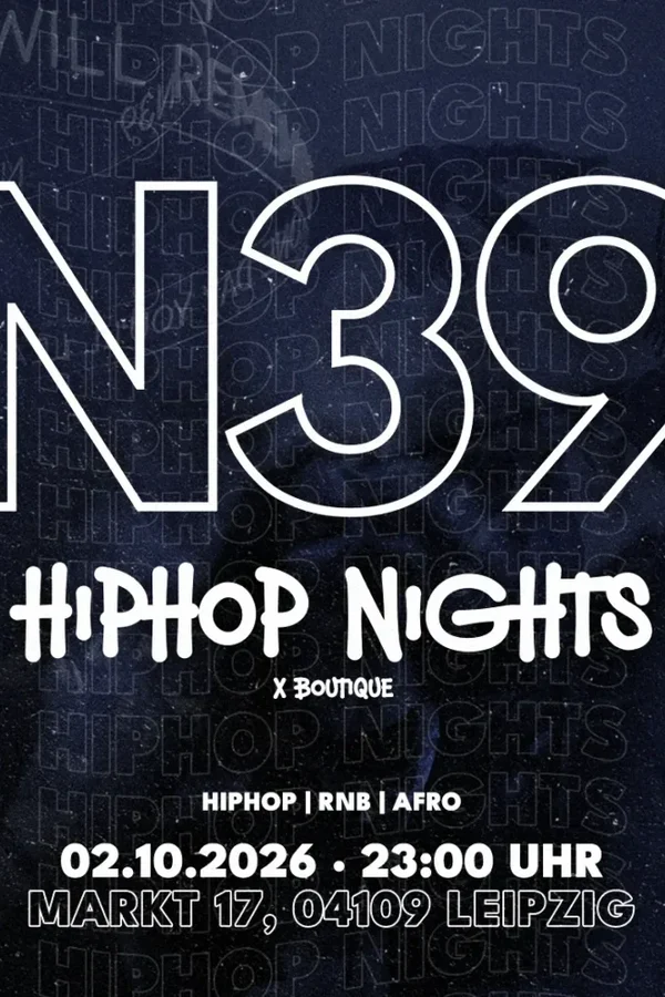 Event image: N39 HipHop Nights