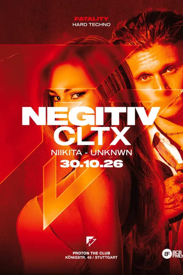 Event-Bild: FATALITY pres. NEGITIV & CLTX
