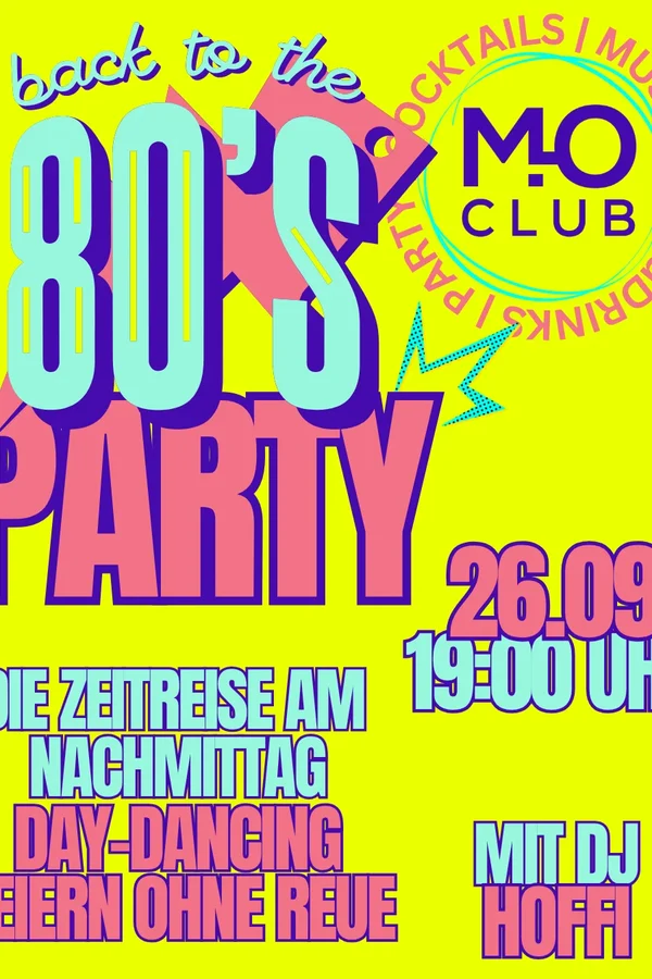 Event: 80´s Party Event-Bild: 80´s Party