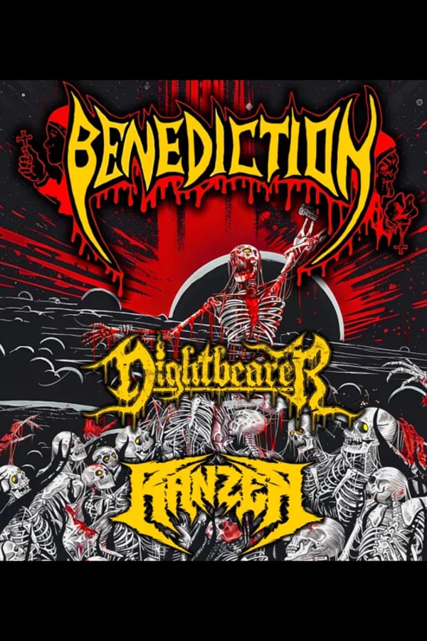 Event-Bild: BENEDICTION + NIGHTBEARER + RANZER
