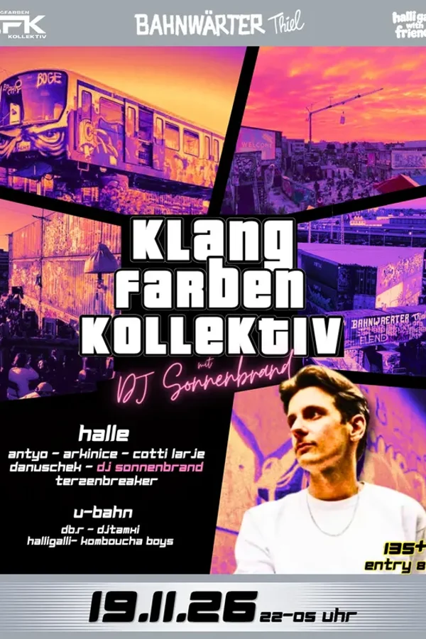 Event-Bild: 135+ mit Klangfarben & Halligalli.with.friends