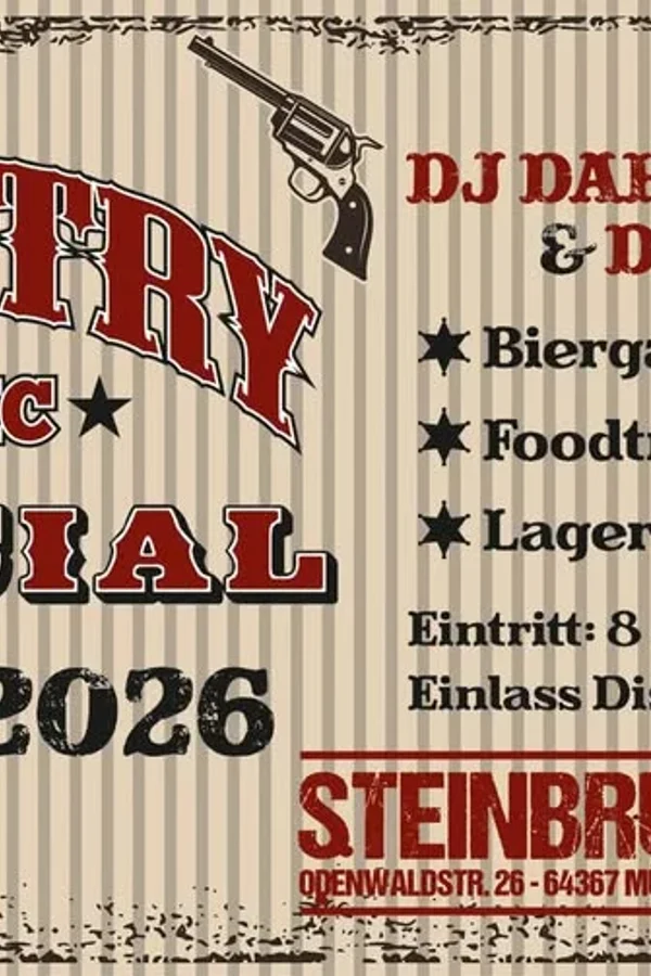 Event: Country Music Special mit DJ Dark Scorpion & DJ Sookie Event image: Country Music Special mit DJ Dark Scorpion & DJ Sookie