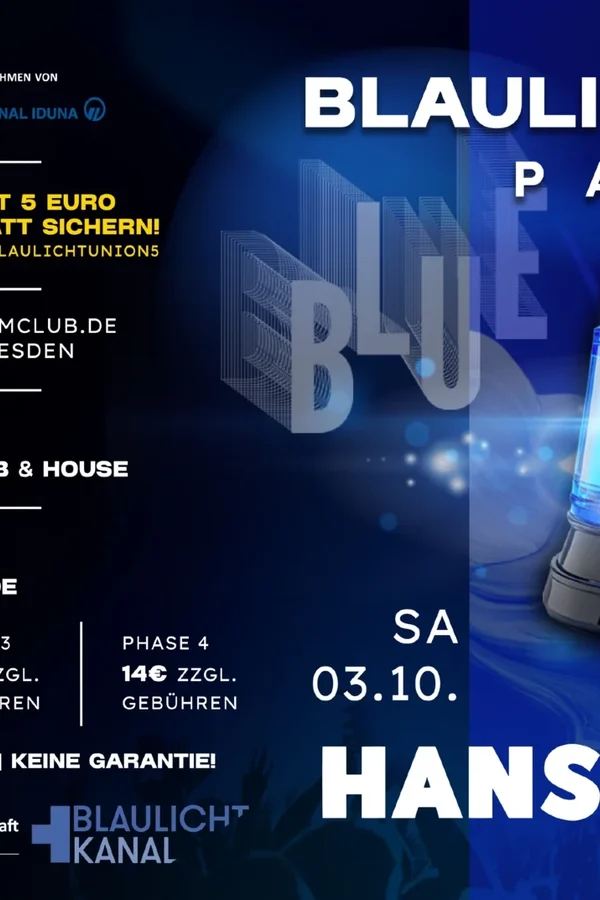 Event: Blaulicht-Union Party Event-Bild: Blaulicht-Union Party