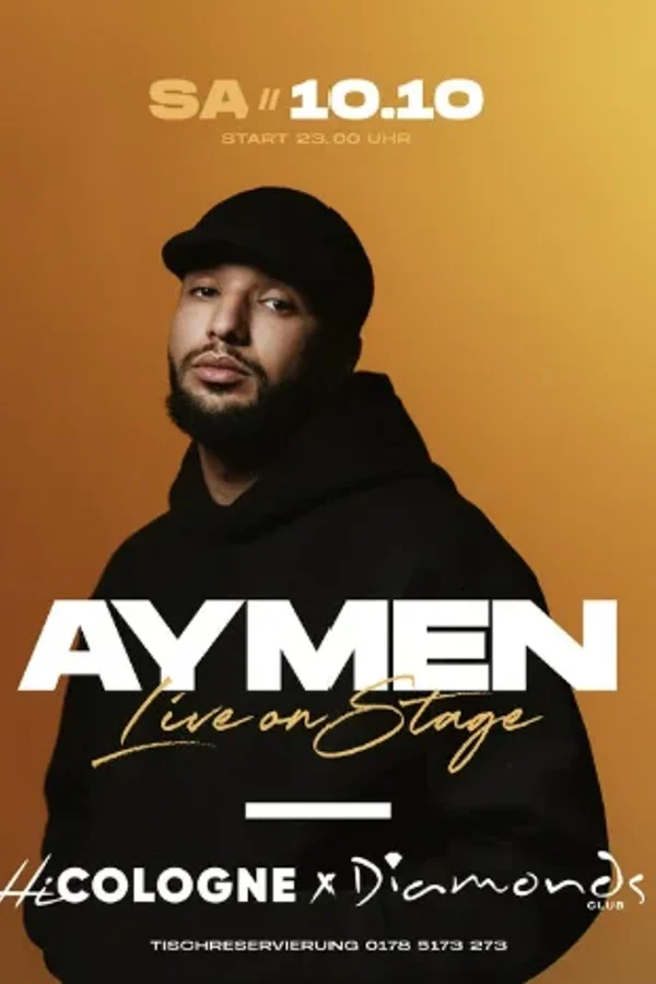 Event: AYMEN – LIVE ON STAGE IN KÖLN Event-Bild: AYMEN – LIVE ON STAGE IN KÖLN