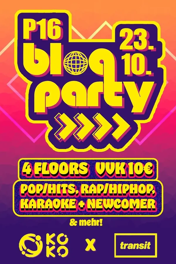 Event: bloqparty Event-Bild: bloqparty