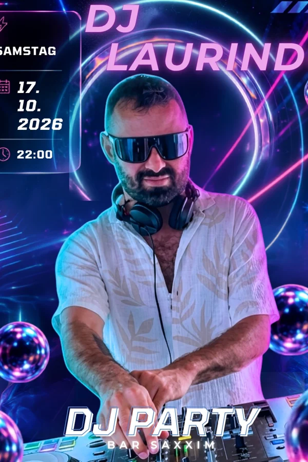 Event: 🎧 DJ Laurindo in der Bar Saxxim Event-Bild: 🎧 DJ Laurindo in der Bar Saxxim