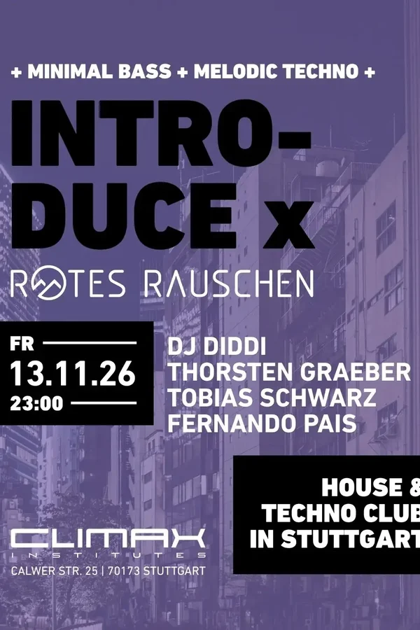 Event-Bild: INTRODUCE X ROTES RAUSCHEN