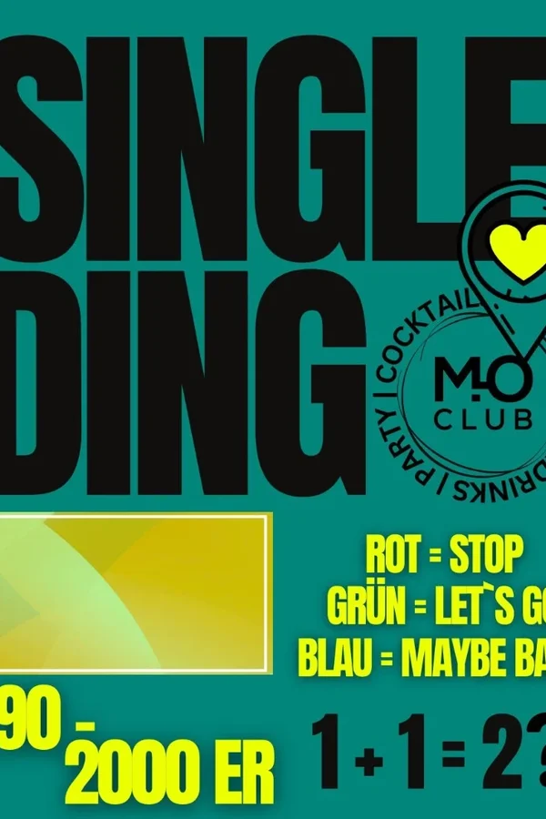 Event: Single Ding 90`s & 2000er Event-Bild: Single Ding 90`s & 2000er