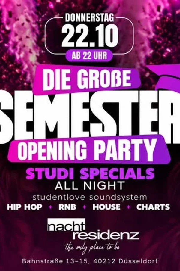 Event-Bild: Die größte Studentenparty