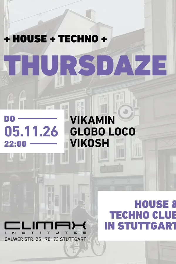 Event: THURSDAZE Event-Bild: THURSDAZE