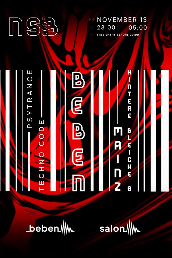 Event image: NSB code | Techno code