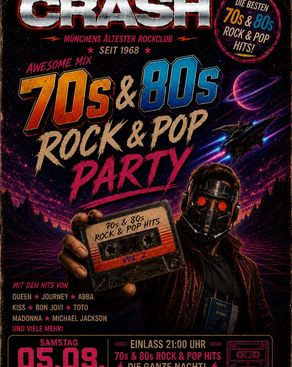 Event image: AWESOME MIX 70s & 80s Rock & Pop