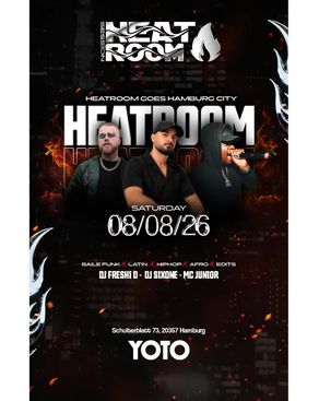 Event-Bild: HEATROOM GOES HAMBURG CITY!