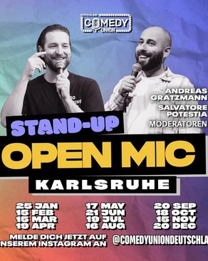 Event-Bild: Stand up Comedy Open Mic in Karlsruhe