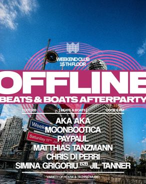 Event-Bild: OFFLINE – BERLIN, BEATS & BOATS AFTERPARTY