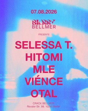 Event-Bild: BLURRY BELLMER ✧FREE from 9 to 11PM✧