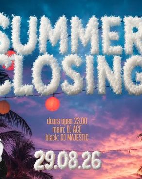 Event image: ☀️🌴 SUMMER CLOSING 🌴☀️