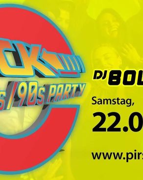Event: Back to the 80s/90s Party 08/2026 in der Pirschheide Potsdam Event-Bild: Back to the 80s/90s Party 08/2026 in der Pirschheide Potsdam