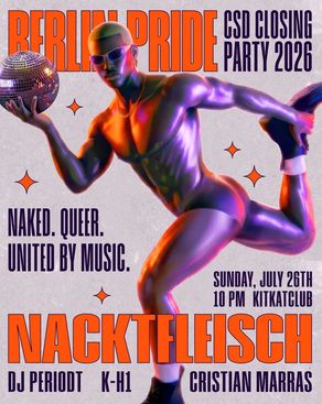 Event image: Nacktfleisch - Berlin Pride / CSD Closing Party 2026