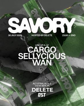 Event: Savory - Techno Every Thursday Event-Bild: Savory - Techno Every Thursday