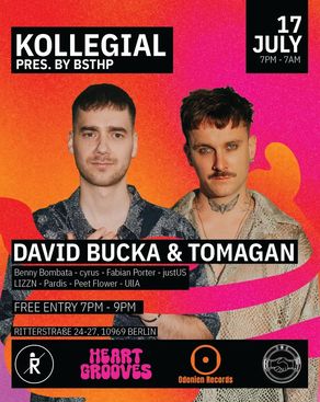Event-Bild: KOLLEGIAL pres. by BSTHP - free entry until 9PM