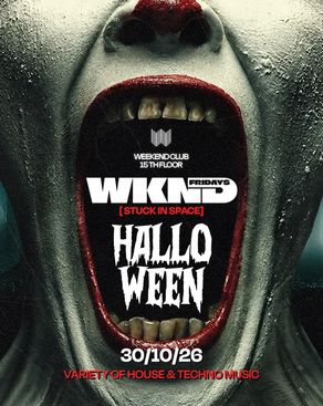 Event: WKND X STUCK IN SPACE – PRE HALLOWEEN Event image: WKND X STUCK IN SPACE – PRE HALLOWEEN