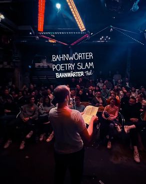 Event image: Bahnwörter Poetry Slam