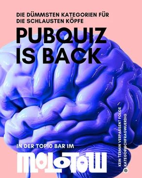 Event image: PUB QUIZ - Kategorisch Fragwürdig