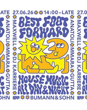 Event: Best Foot Forward - All Day & Night Event-Bild: Best Foot Forward - All Day & Night