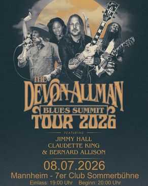 Event-Bild: The Devon Allman Blues Summit – European Tour 2026