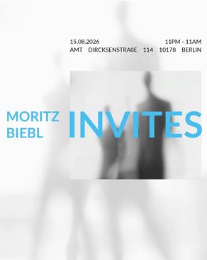 Event: AMT x Moritz Biebl invites: Event-Bild: AMT x Moritz Biebl invites: