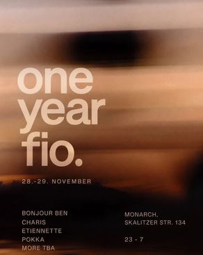 Event: one Year fio. Event-Bild: one Year fio.