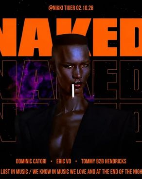 Event image: Nikki Tiger Friday presents NAKED.
