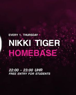 Event image: Nikki Tiger Thursday presents Homebase