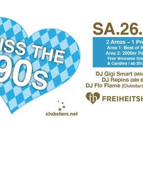 Event image: Kiss the 90s - Münchens größte 90er Party